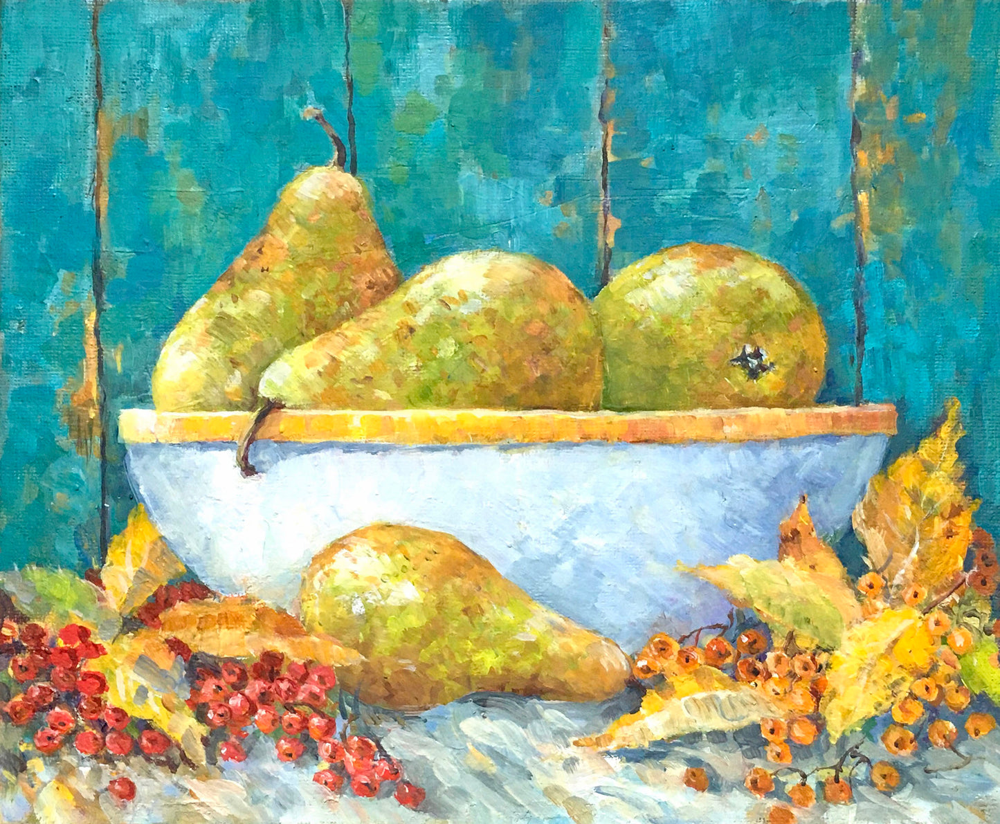 Pears and Berries